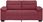 vidaXL Sofa 2 Osobowa Winna Czerwień 140Cm Tkaniną (4105310) - zdjęcie 5
