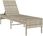 vidaXL Leżak Z Poduszką Jasnoszary 55X200X44cm Polirattan 4104105 - zdjęcie 4
