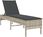 vidaXL Leżak Z Poduszką Jasnoszary 55X200X44cm Polirattan 4104105 - zdjęcie 2
