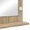 vidaXL Lustro Toaletowe Z Oświetleniem Led Sonoma Oak 100x45x18cm (868327) - zdjęcie 4