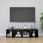 Zakito Home Szafka Tv Czarny Połysk 37X35X37Cm 4Szt. (ZH805521) - zdjęcie 3
