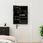 Zakito Home Szafka Na Biżuterię Z Lustrem Led 37,5X10X90Cm Czarna (ZH353233) - zdjęcie 4