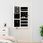 Zakito Home Szafka Na Biżuterię Z Lustrem Led 37,5X10X106Cm Biała (ZH353244) - zdjęcie 6