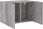 Zakito Home Szafka Tv Drewnopochodna Szary Dąb Sonoma 60X30X41Cm (ZH836948) - zdjęcie 3