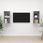 Zakito Home Zestaw Szafek Tv 37X37X72Cm Szarość Betonu (ZH3079848) - zdjęcie 4