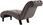 Zakito Home Leżanka Wielki Styl Szary 145X52X77Cm (ZH248609) - zdjęcie 2