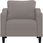 Zakito Home Fotel Taupe 78X77X80Cm Tkanina Metal Max. 110Kg (ZH359350) - zdjęcie 5