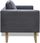 Zakitohome Zestaw Sof 3+2 Ciemnoszary 168X70X73 116X70X73Cm (ZH272194) - zdjęcie 3
