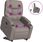 Dkd Home Decor Fotel Do Masażu Z Pomocą Stojącą Tkanina Taupe (4593204616) - zdjęcie 3
