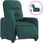 Dkd Home Decor Leżanka Elektryczna Z Ciemnozielonego Materiału (4593206783) - zdjęcie 2