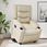 The Living Store Fotel Relax Ze Wspomaganiem Elektrycznym Kremowy Imitacja Skóry (Tls3206560) - zdjęcie 2