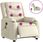Dkd Home Decor Fotel Do Masażu Elektryczny Kremowa Imitacja Skóry (4593206548) - zdjęcie 2