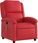 Dkd Home Decor Fotel Do Masażu Elektryczny Czerwona Imitacja Skóry (4593204224) - zdjęcie 2