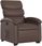 Dkd Home Decor Leżanka Z Podpórką Brązowa Imitacja Skóry (4593204042) - zdjęcie 2