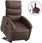 Dkd Home Decor Leżanka Z Podpórką Brązowa Imitacja Skóry (4593204042) - zdjęcie 3