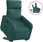 Dkd Home Decor Leżanka Z Podpórką Ciemnozielony Materiał (4593206705) - zdjęcie 3