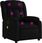 Dkd Home Decor Fotel Do Masażu Czarna Imitacja Skóry (459373567) - zdjęcie 2