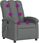 Dkd Home Decor Fotel Do Masażu Ciemnoszary Materiał (459371740) - zdjęcie 2