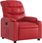 Dkd Home Decor Leżanka Z Czerwonej Sztucznej Skóry (459374138) - zdjęcie 2
