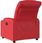 Dkd Home Decor Leżanka Z Czerwonej Sztucznej Skóry (459374138) - zdjęcie 3