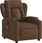 Dkd Home Decor Fotel Do Masażu Elektryczny Brązowy Materiał (4593204474) - zdjęcie 3