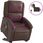 Dkd Home Decor Fotel Do Masażu Ze Wspomaganiem Stojącym Elektryczny Brązowa Imitacja Skóry (4593204249) - zdjęcie 2