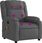 Dkd Home Decor Fotel Do Masażu Ciemnoszary Materiał (459373549) - zdjęcie 3