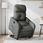 Dkd Home Decor Leżanka Ze Wspomaganiem Elektrycznym Ciemnoszara Tkanina (4593206814) - zdjęcie 1