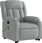 Dkd Home Decor Fotel Do Masażu Z Pomocą Stojącą Jasnoszary Materiał (4593205328) - zdjęcie 2