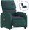 Dkd Home Decor Fotel Do Masażu Elektryczny Ciemnozielony Materiał (4593204818) - zdjęcie 2