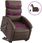 Dkd Home Decor Fotel Do Masażu Ze Wspomaganiem Stojącym Elektryczny Brązowa Imitacja Skóry (4593204063) - zdjęcie 3