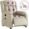 Dkd Home Decor Fotel Do Masażu Elektryczny Kremowa Imitacja Skóry (4593205258) - zdjęcie 2