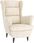Dkd Home Decor Fotel Kremowo Biały Aksamit (459324068) - zdjęcie 3