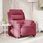 The Living Store Fotel Do Masażu Electric Wine Red Velvet (Tls3205086) - zdjęcie 2