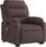 Dkd Home Decor Fotel Do Masażu Z Pomocą Stojącą Ciemnobrązowy Materiał (4593204997) - zdjęcie 2