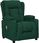 Dkd Home Decor Fotel Do Masażu Z Pomocą Stojącą Ciemnozielony Materiał (4593093439) - zdjęcie 2