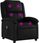 Dkd Home Decor Fotel Do Masażu Czarna Imitacja Skóry (459371782) - zdjęcie 2