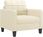 Dkd Home Decor Fotel Kremowy 60Cm Imitacja Skóry (459359108) - zdjęcie 2