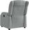 Dkd Home Decor Fotel Relax Jasnoszary Materiał (459373574) - zdjęcie 2