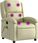 The Living Store Massagesessel Creme Echtleder (Tls371795) - zdjęcie 3
