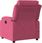 Dkd Home Decor Fotel Do Masażu Wino Czerwony Aksamit (459373516) - zdjęcie 2
