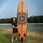 Matchu Sports Stand Up Paddle Wood Mandala Nadmuchiwana Deska Sup 320X81X15Cm Brązowe - zdjęcie 5
