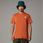 Koszulka męska The North Face S/S REDBOX pomarańczowa NF0A87NP6D2 - zdjęcie 5