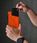 Portfel saszetka Alpaka Zip Cardholder - Hot Orange - zdjęcie 4