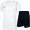 Zestaw Nike Komplet Biała Koszulka T-shirt Spodenki Czarne Dri-fit r.M - zdjęcie 4