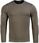 KOSZULKA Z DŁUGIM RĘKAWEM 93/7 DARK OLIVE L L M-TAC - zdjęcie 2