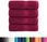 vidaXL Ręczniczki Premium Solund 4szt. Bordowe 30X30cm 600 G/Cm² (137204) - zdjęcie 4