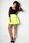 Spódnica Candy SP43 Neon Limonka - IVON - zdjęcie 2