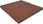 Materac dwuczęściowy z rzepami UNDERFIT 130 x 120 x 10 cm miękki brązowy - zdjęcie 4