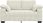 vidaXL Sofa Dwuosobowa Kremowa 120Cm Aksamit (4105265) - zdjęcie 2